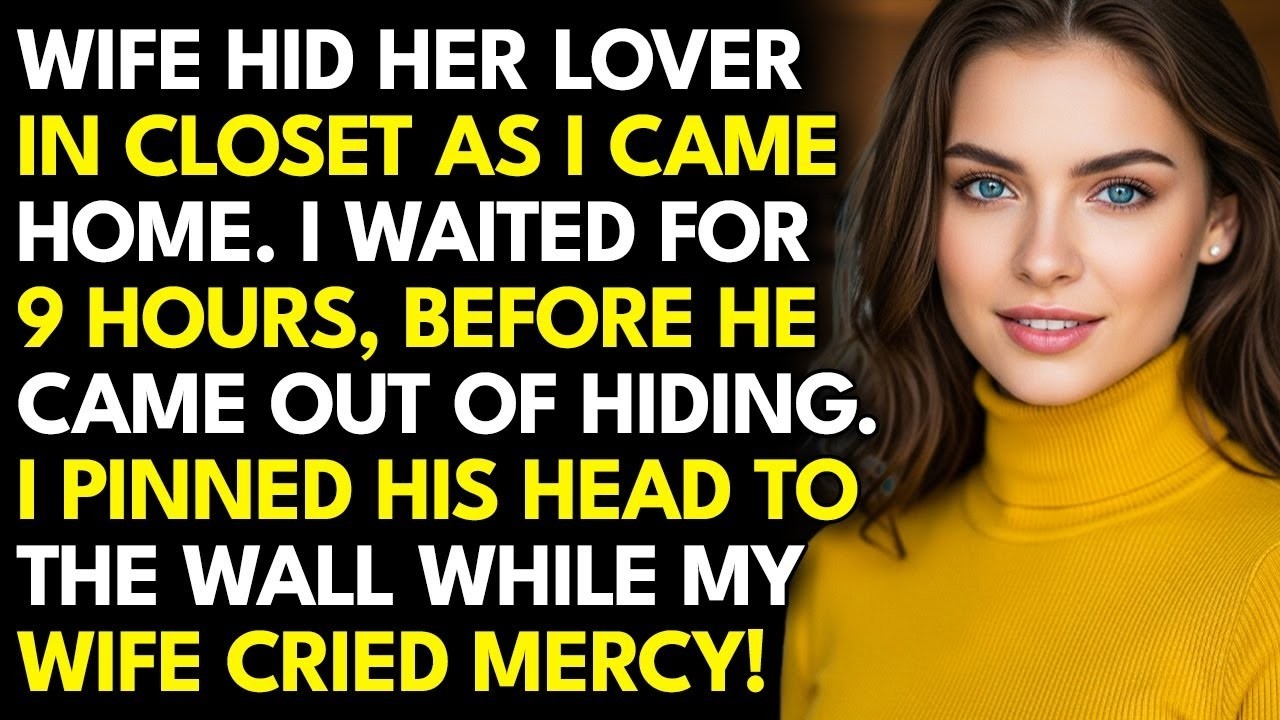 My Wife Hid Her Lover IN THE CLOSET    9 Hours Later, He Left As A Cripple!