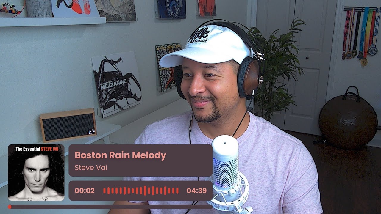 Steve Vai Boston- Rain Melody REACTION AND REVIEW