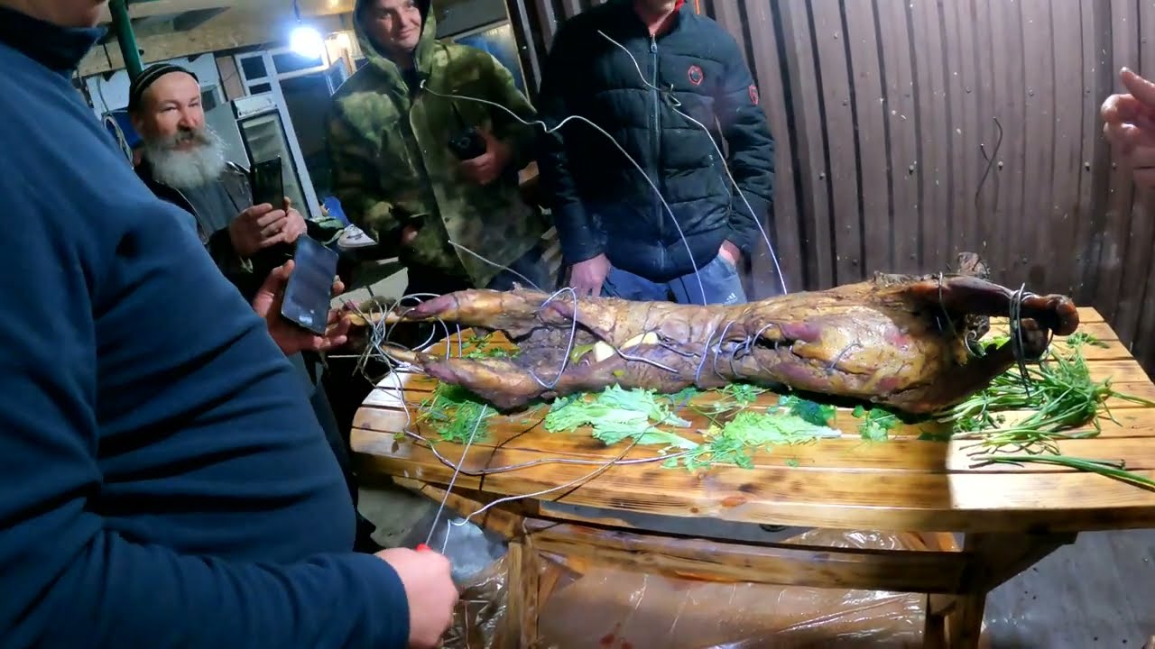 ЗАПЕКАЕМ БАРАШКУ В ЯМЕ... х.СЛАДКИЙ ЛИМАН БАЗА 