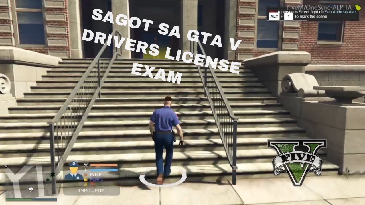 GTA V DMV SCHOOL - Drivers license test answers (fiveM)