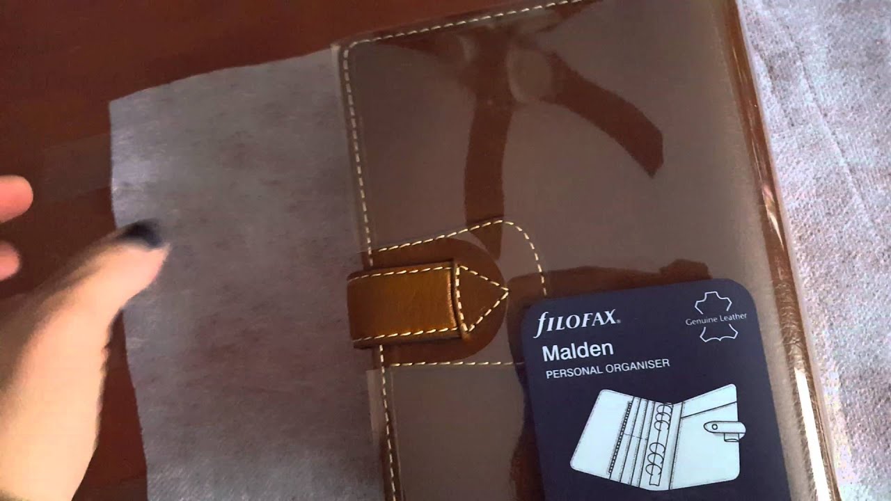 Filofax Malden Unboxing #plannerlove #filofax