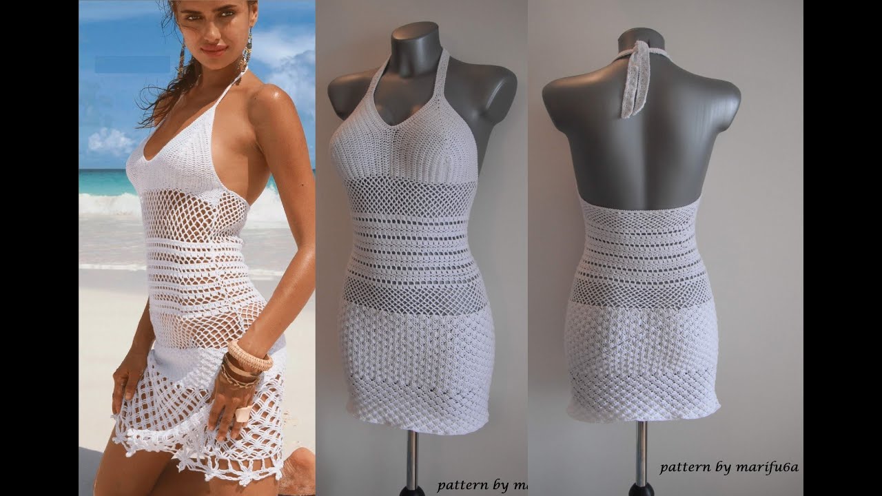 How to crochet summer dress by marifu6a