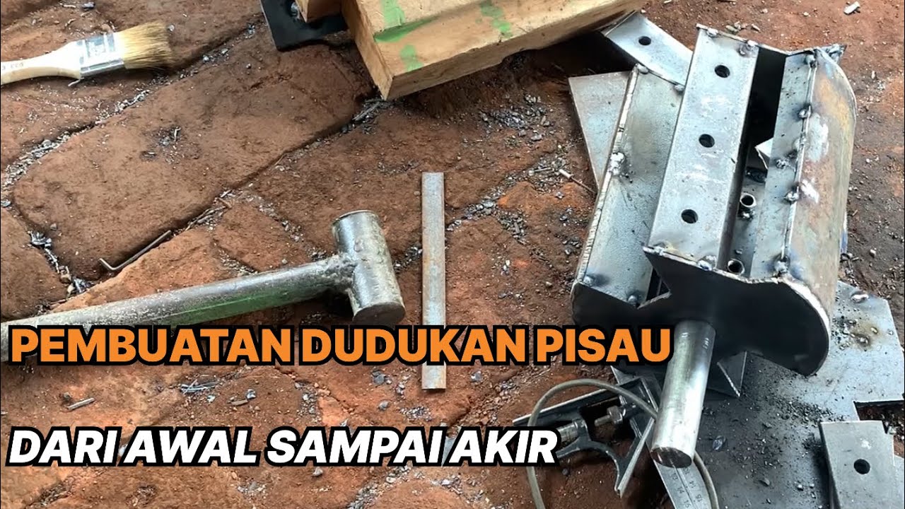 Pembuatan dudukan pisau mesin cacah murah seri YM4000
