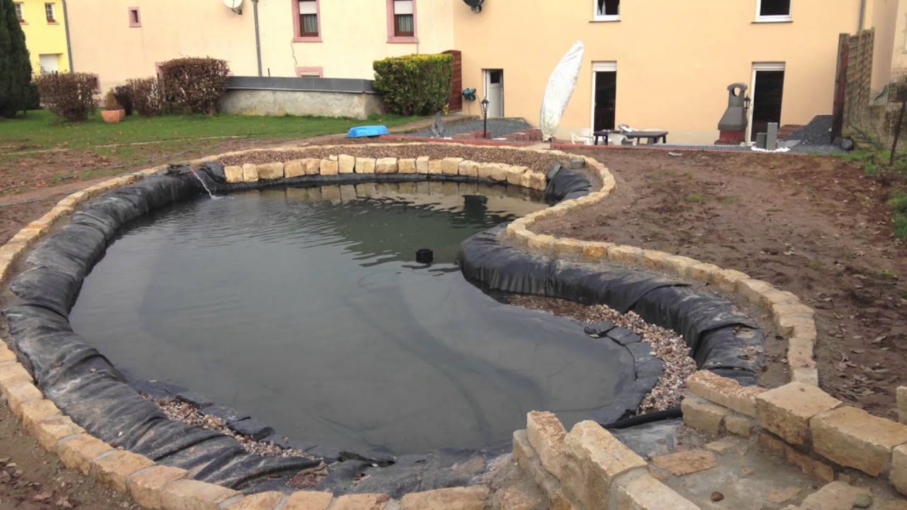 Teichbau 2012-2013