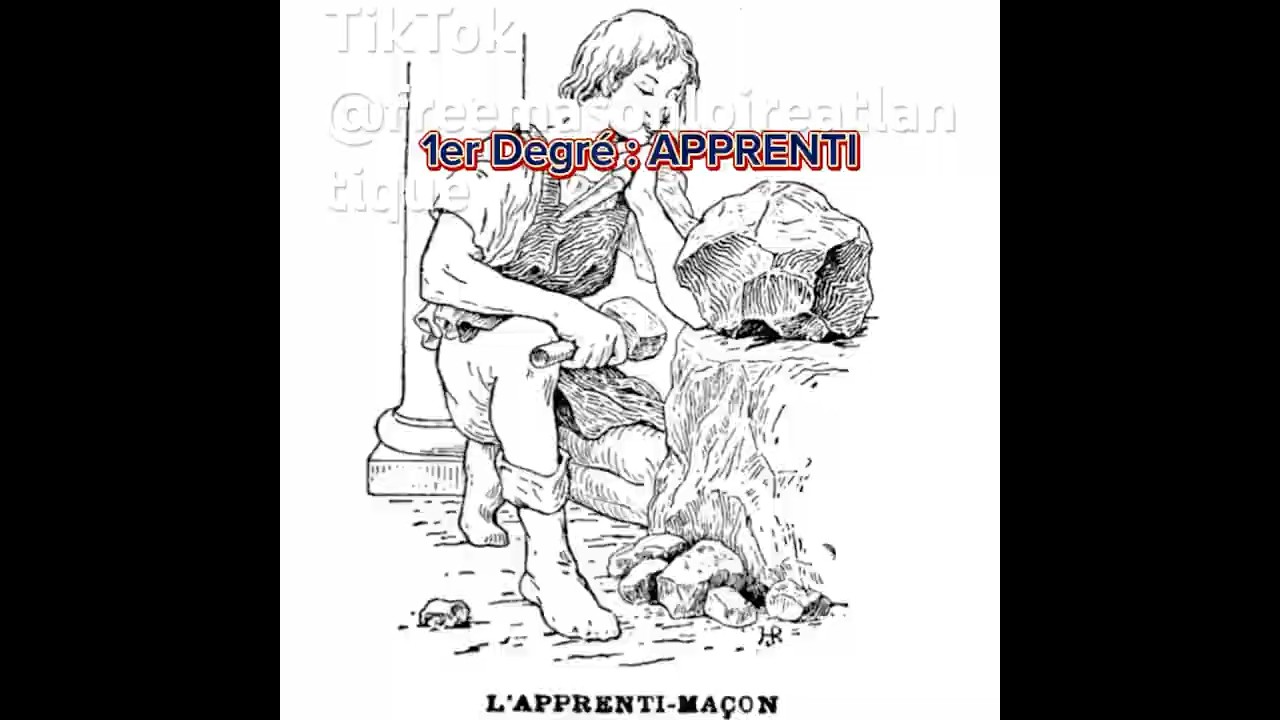 L&rsquo;apprenti franc-ma&ccedil;on #francma&ccedil;onnerie #quetedesens #spirituality #freemasonary #&eacute;sot&eacute;risme