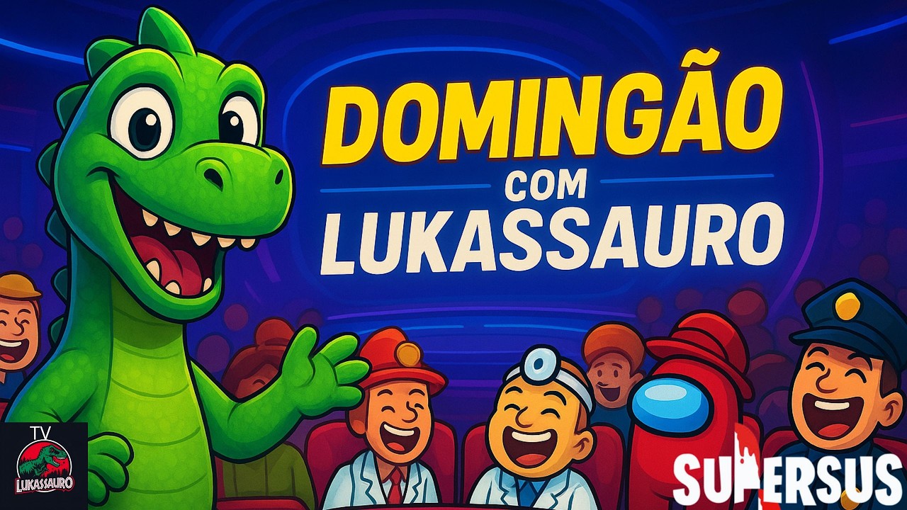 🔥 DOMINGÃO DO LUKASSAURO!!! EP 06  AO VIVO.