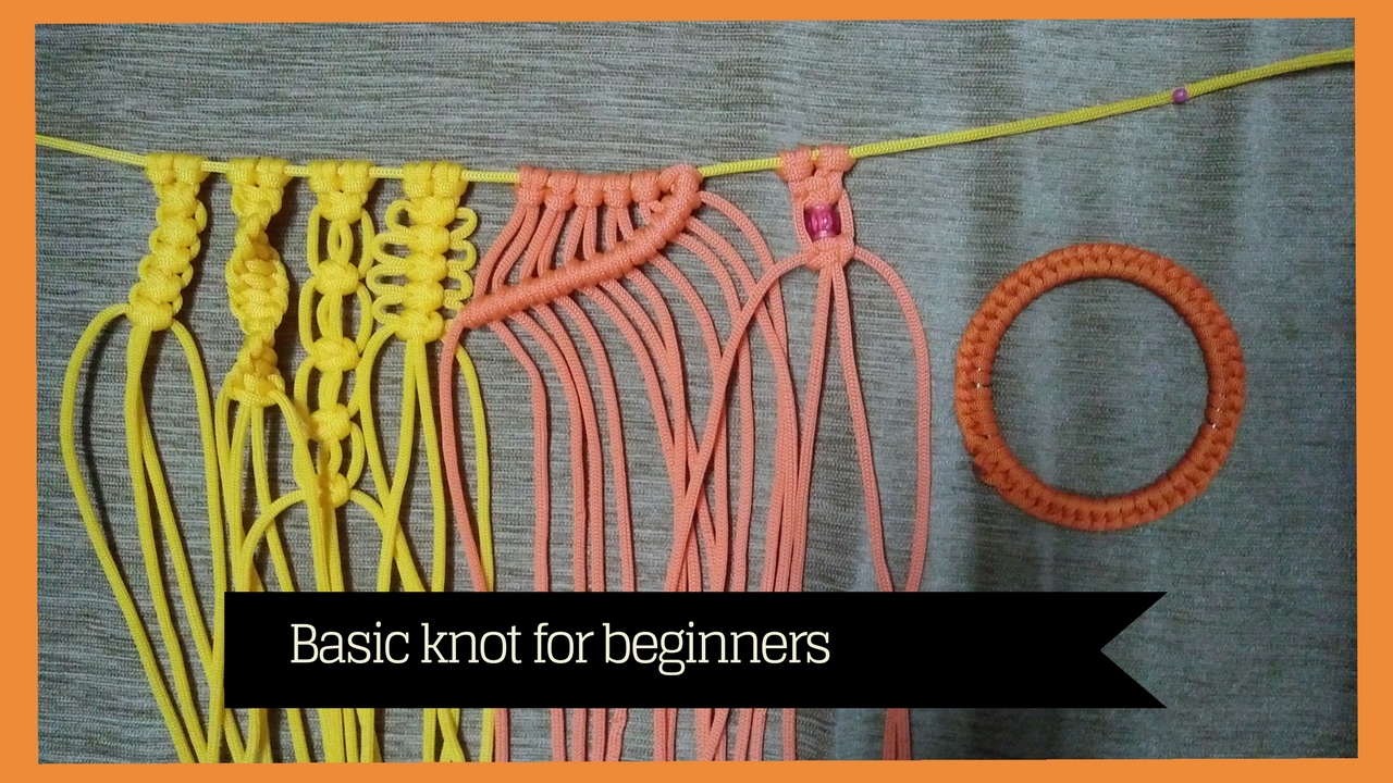 Basic macrame knots for Beginners | learn Macrame Art