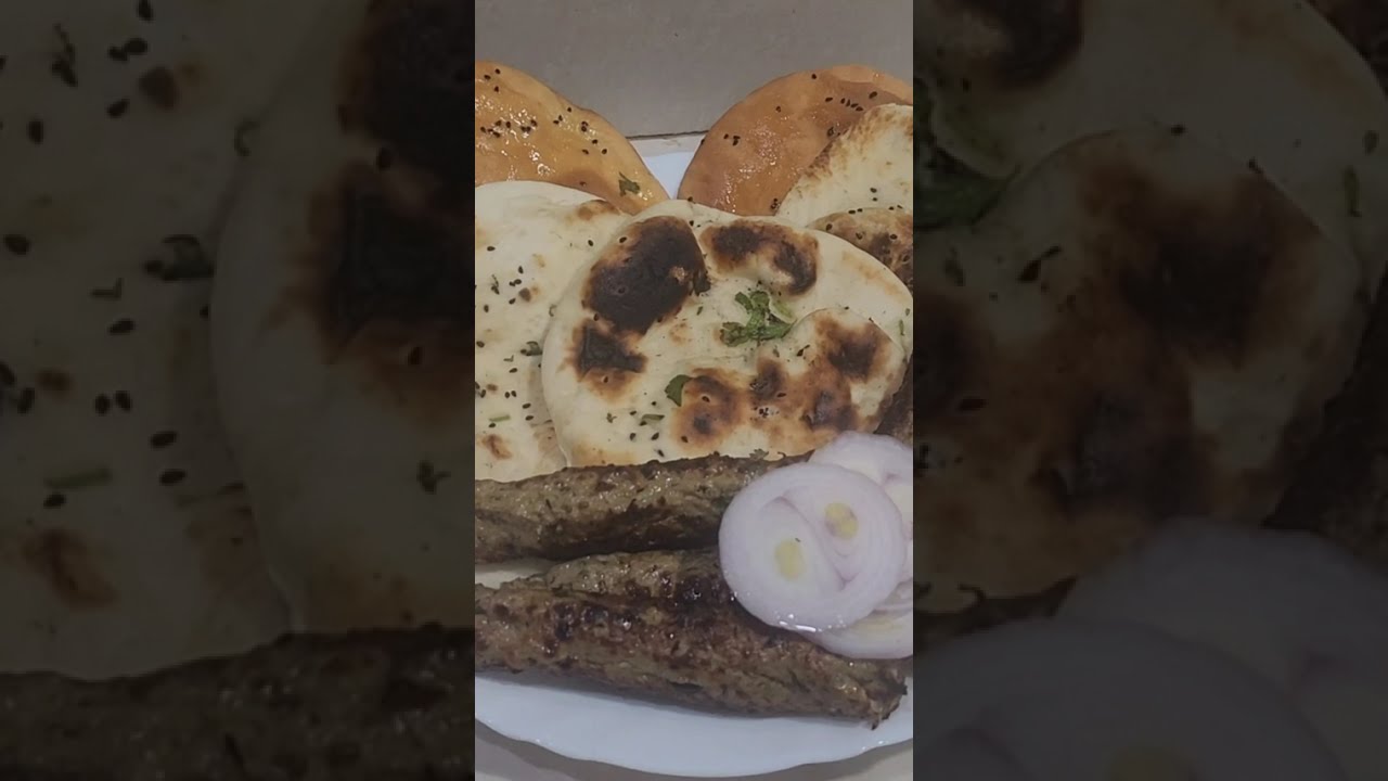 SEEKH KABAB WITH NAAN 🫓 @Tandori nights, flavourful bites 🌟