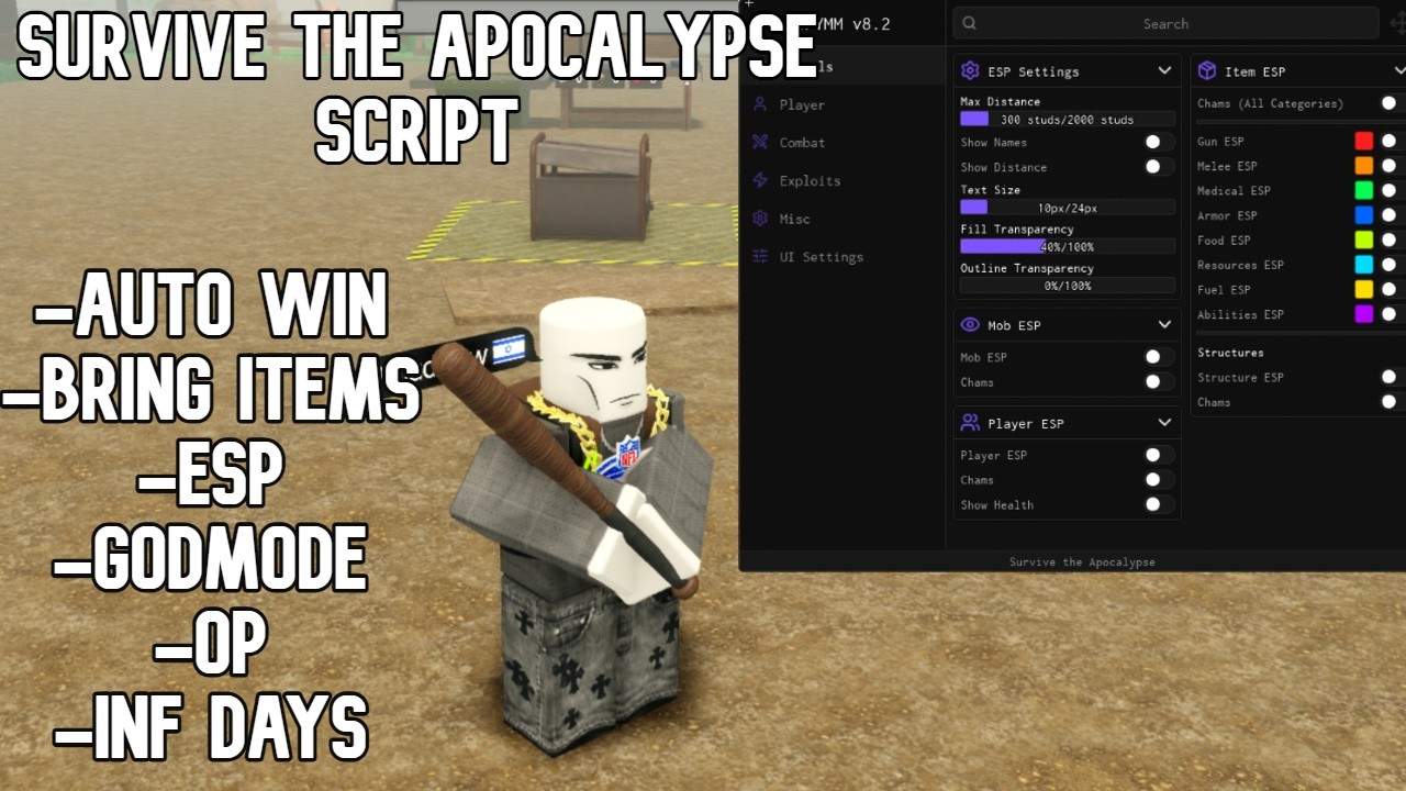 🧟 Survive the Apocalypse Script [FREE]