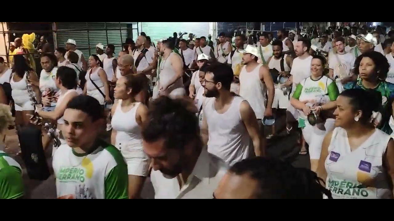 Gres Império Serrano Carnaval 2026 Ensaio Técnico de Rua 16/12/2025