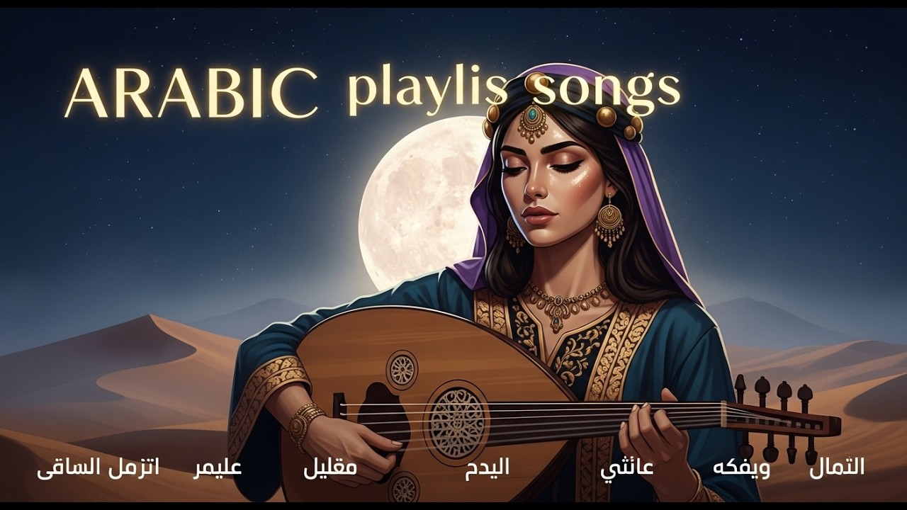 قَمَرٌ يُنِيرُ طَرِيقَ الشَّوْقِ فِي لَيْلٍ طَوِيل 🌙🏜️❤️