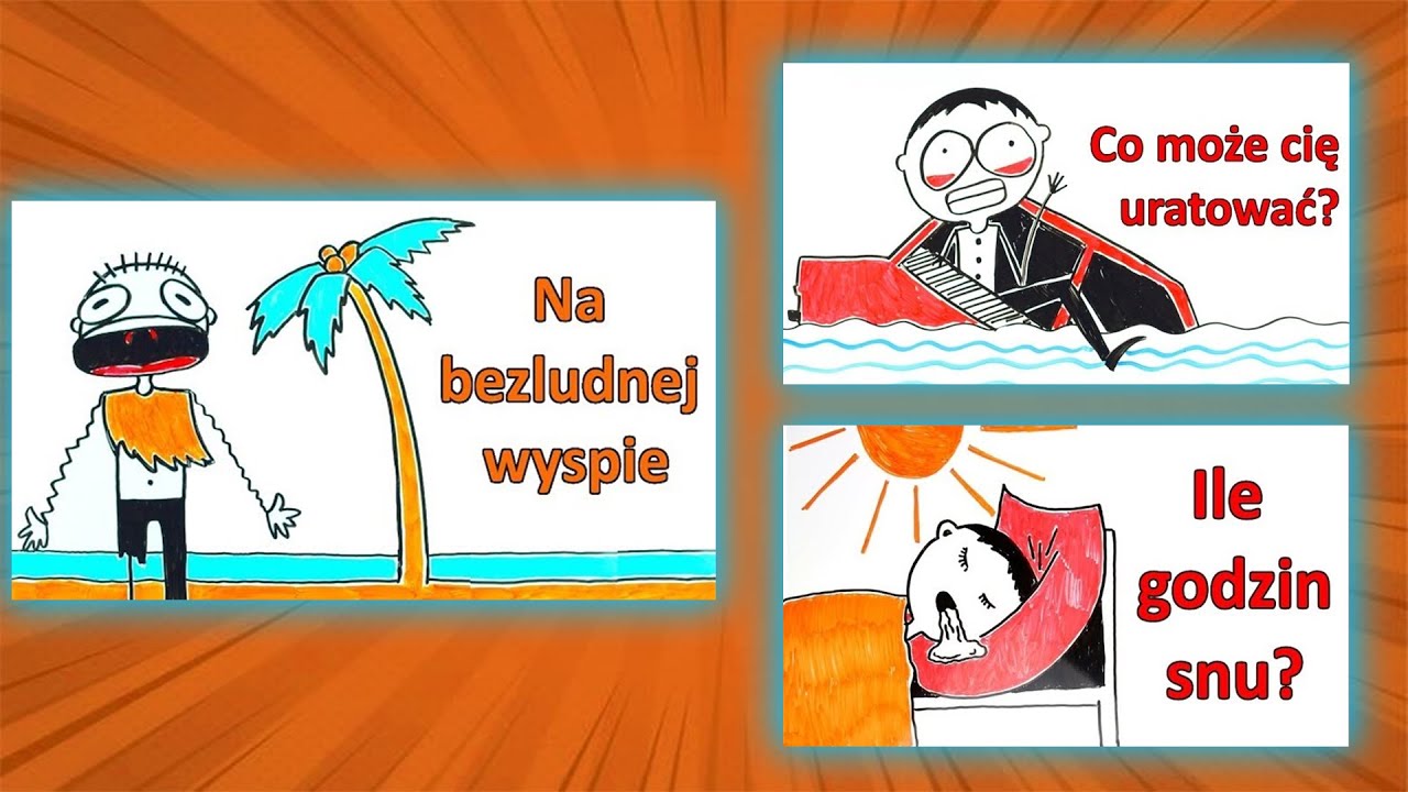 Znajdziesz się na bezludnej wyspie? Rzeczy, które ocalić twoje życie. Ile godzin snu potrzebujesz?