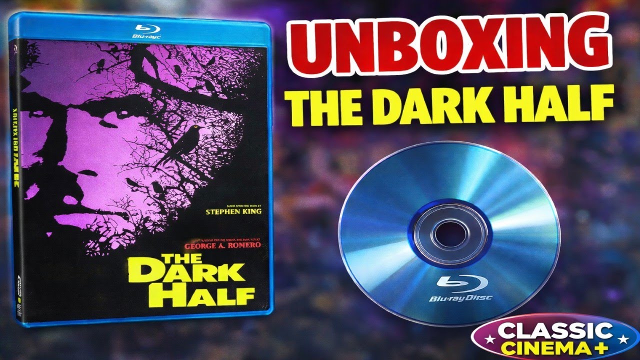 The Dark Half Blu-ray Unboxing (Stephen King / George A. Romero) | Classic Cinema+