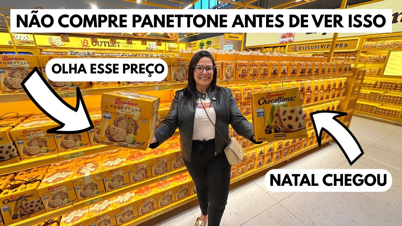 Você Não Vai Acreditar no Preço do PANETTONE BAUDUCCO Agora!