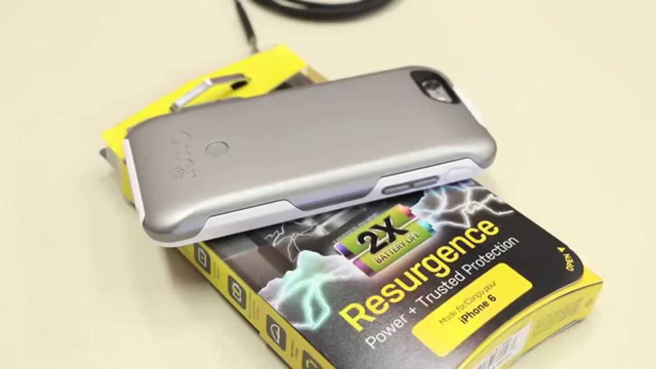 Best Battery Case for the iPhone 6? - Otterbox Resurgence Case - Indepth Review