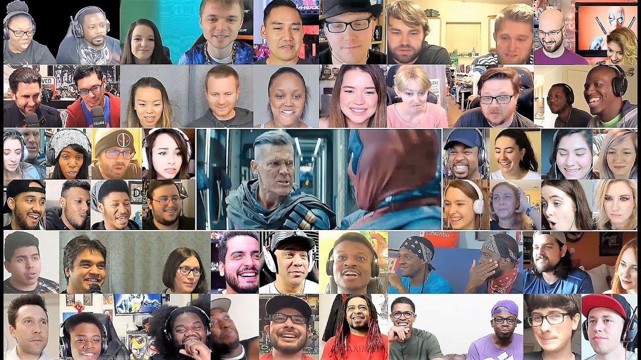 Deadpool 2 The Final Trailer Mega Reaction Mashup