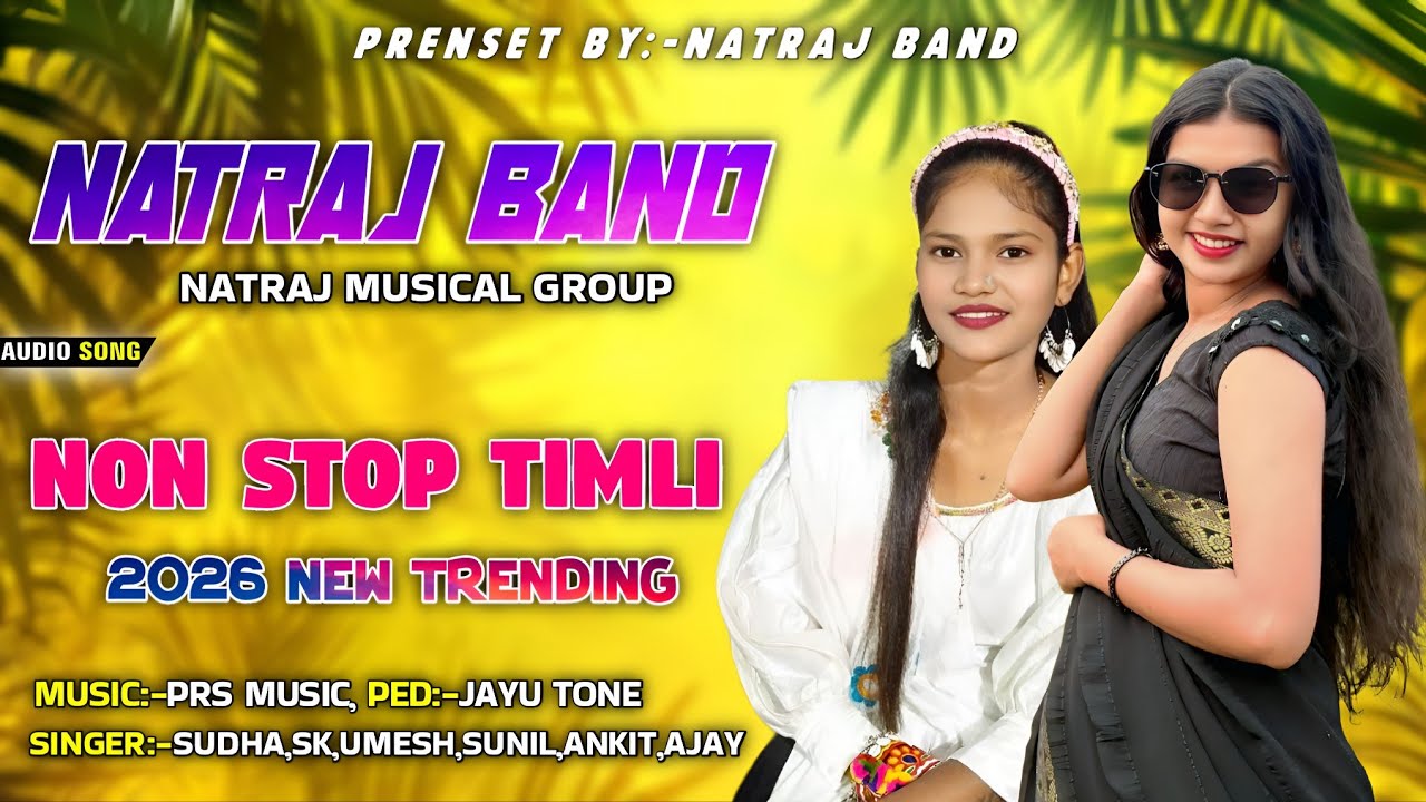 Natraj band 2026 New Trending Non Stop Timli Song Natraj Musical band 😍Live Recording🔴