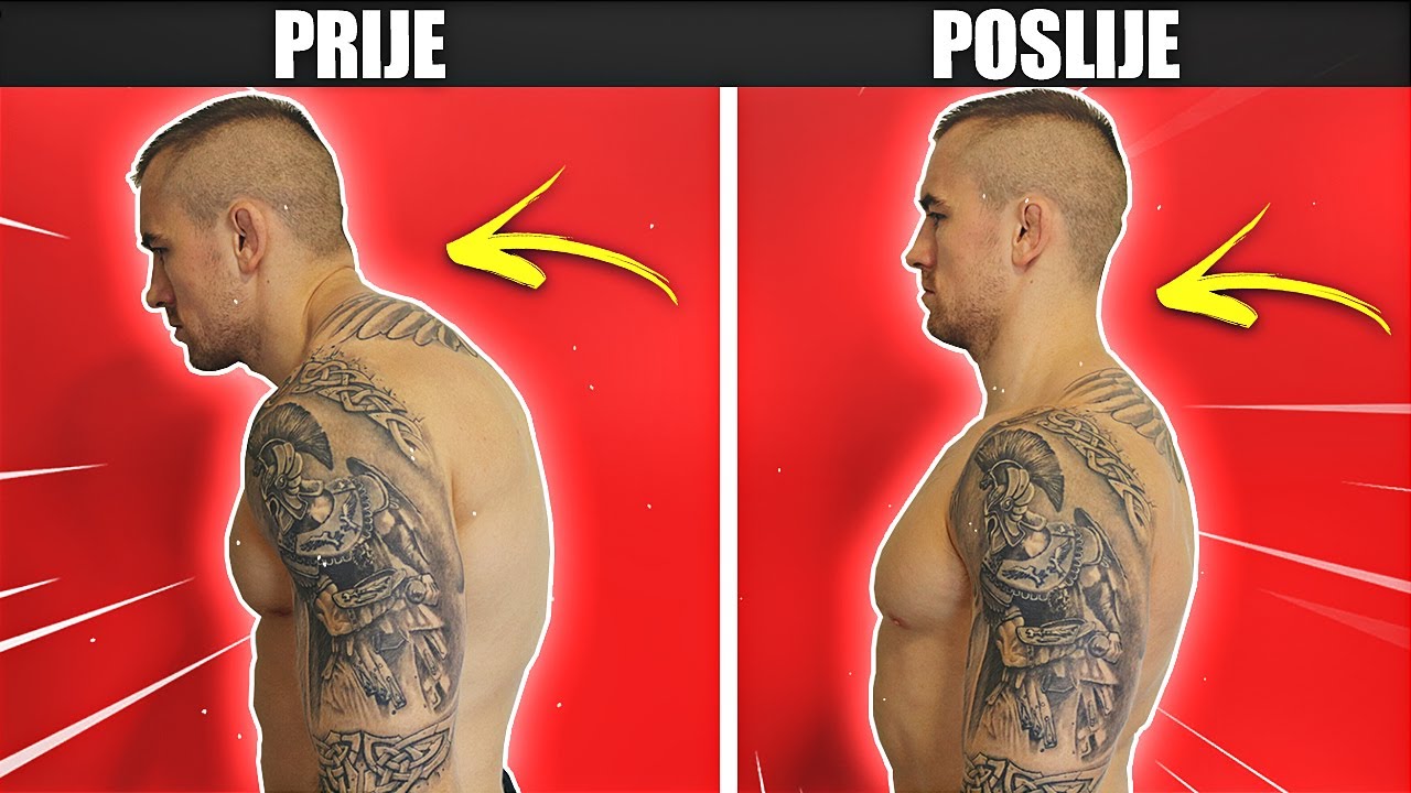 KAKO ISPRAVITI DRZANJE - VJEZBE ZA PRAVILNO DRZANJE