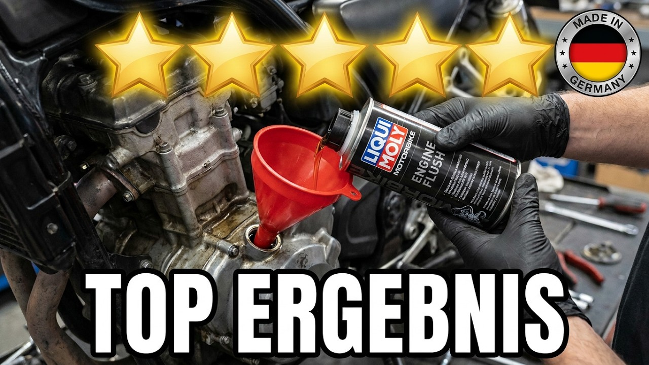 Liqui Moly Motorbike Engine Flush Motorspülung im Test. Funktioniert das? 🤔