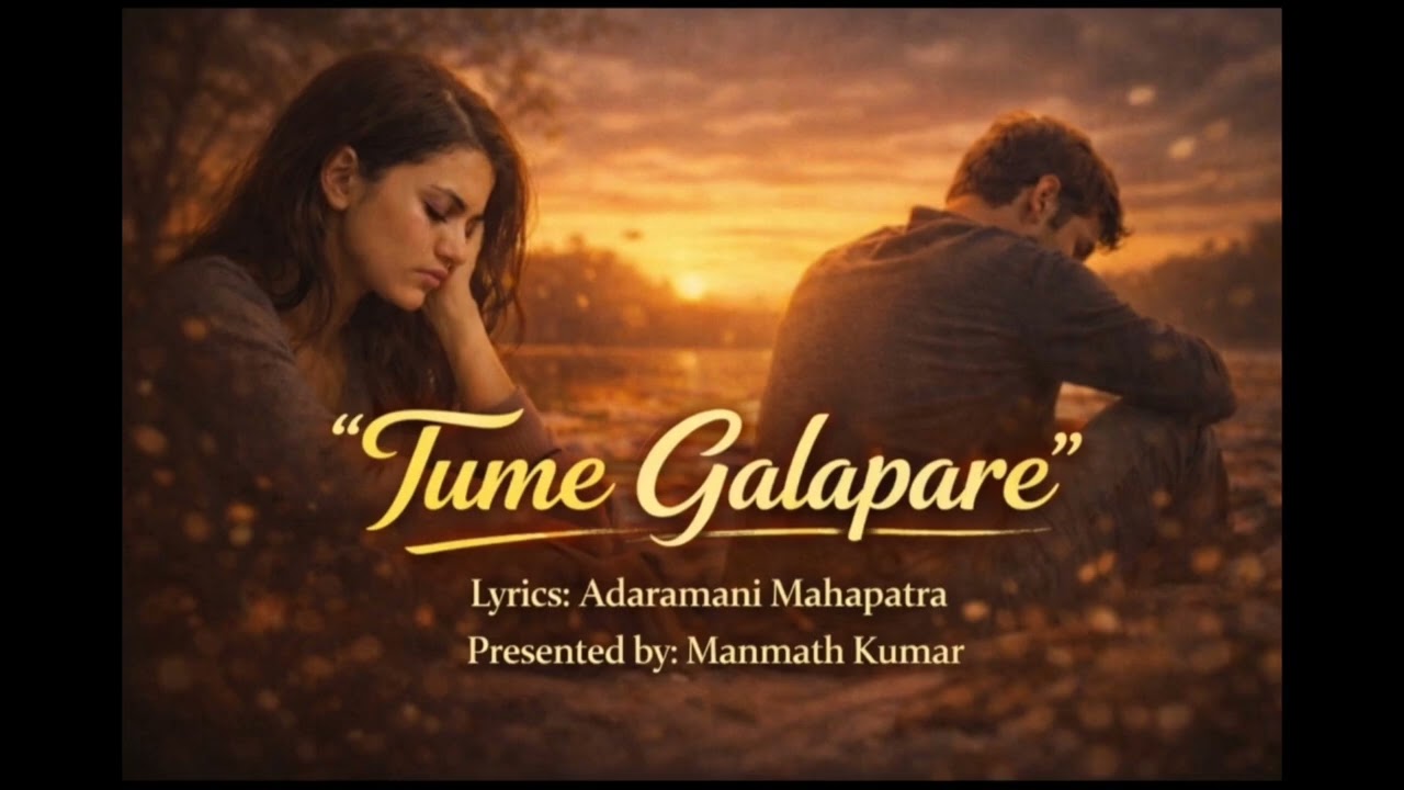 ତୁମେ ଗଲାପରେ ll ODIA SONG ll ADARAMANI MAHAPATRA ll MANMATH KUMAR