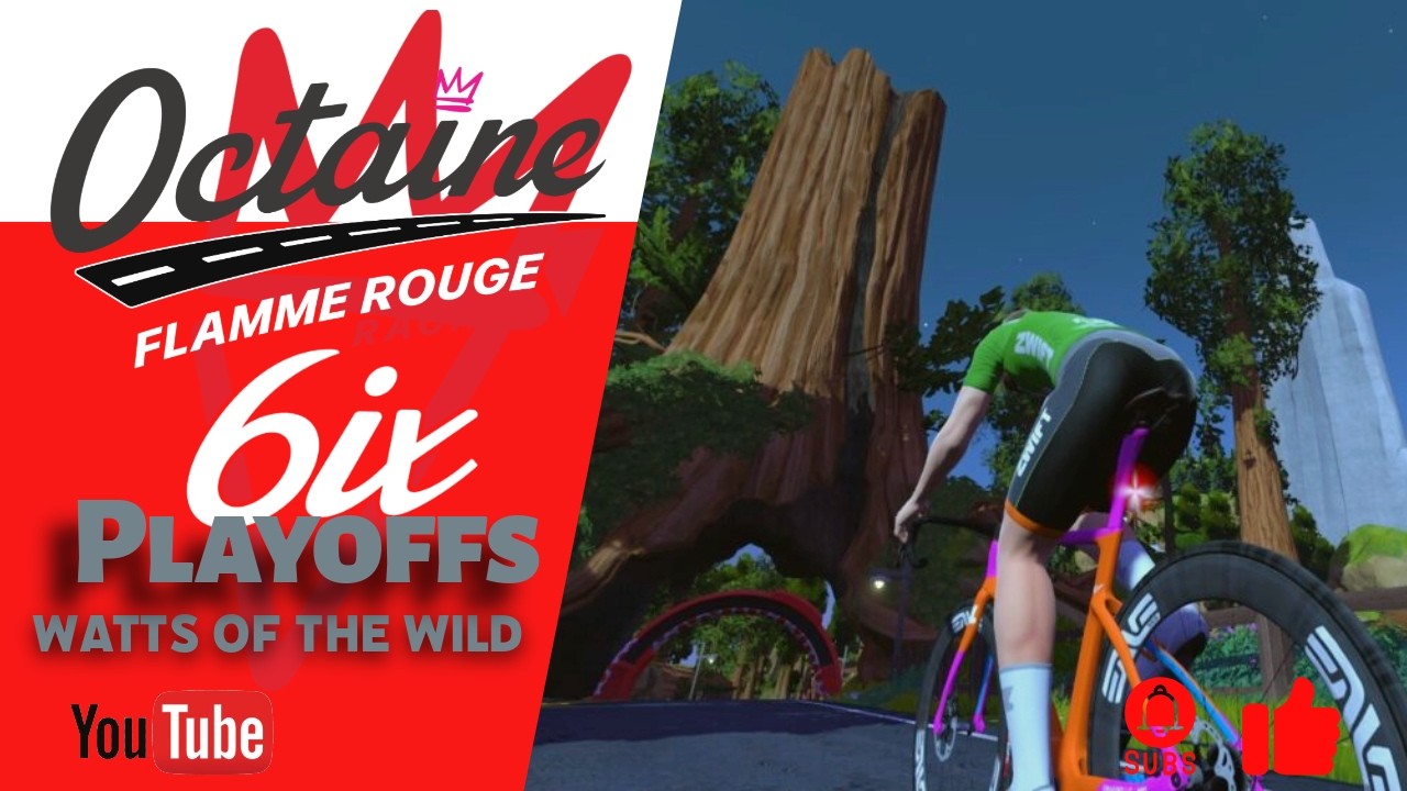 Zwift // FRR 6IX  // Playoffs - Watts of the Wild