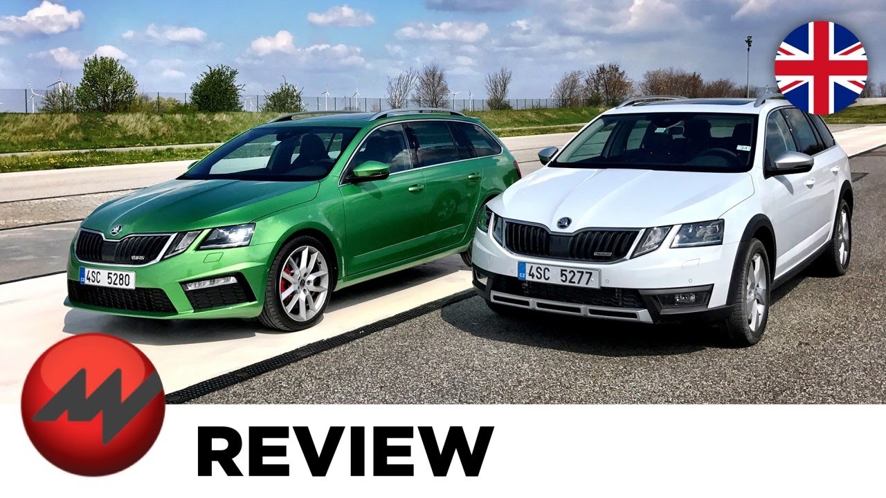 Skoda Octavia RS и Skoda Octavia Scout — тест-драйв и обзор новинки 2017 года