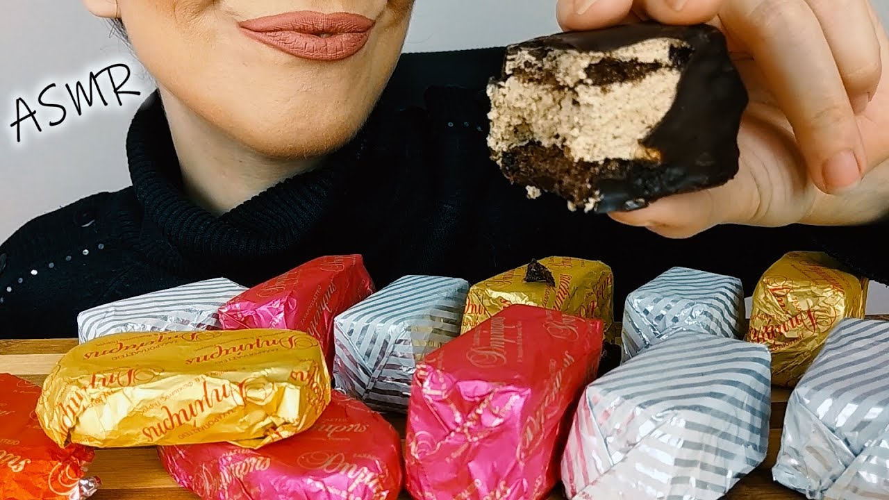 ASMR Dessert: Assorted Mini Chocolate Cakes | Revisit 2019 | Whispering
