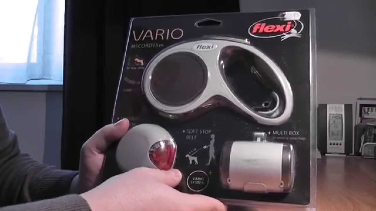 Flexi Vario dog belt unboxing