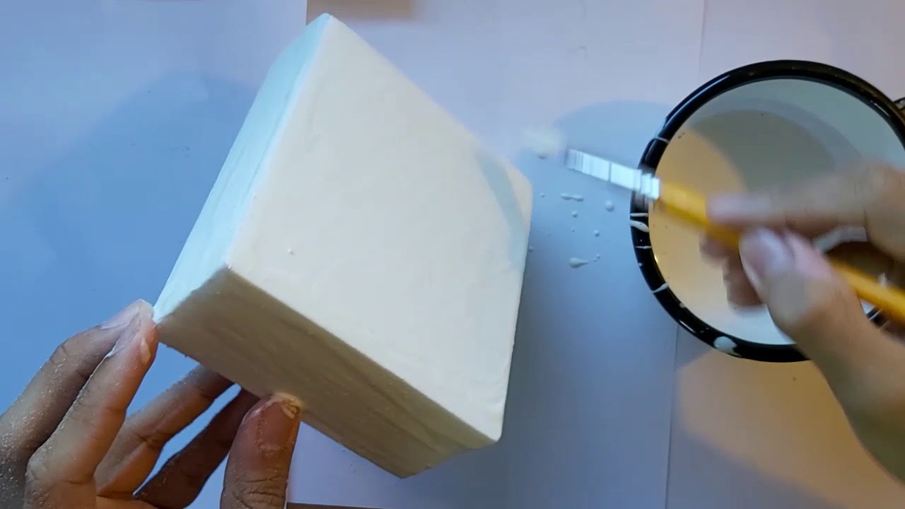 Taller de Maquetas Trabajo con Polifan   Proceso Parte 1