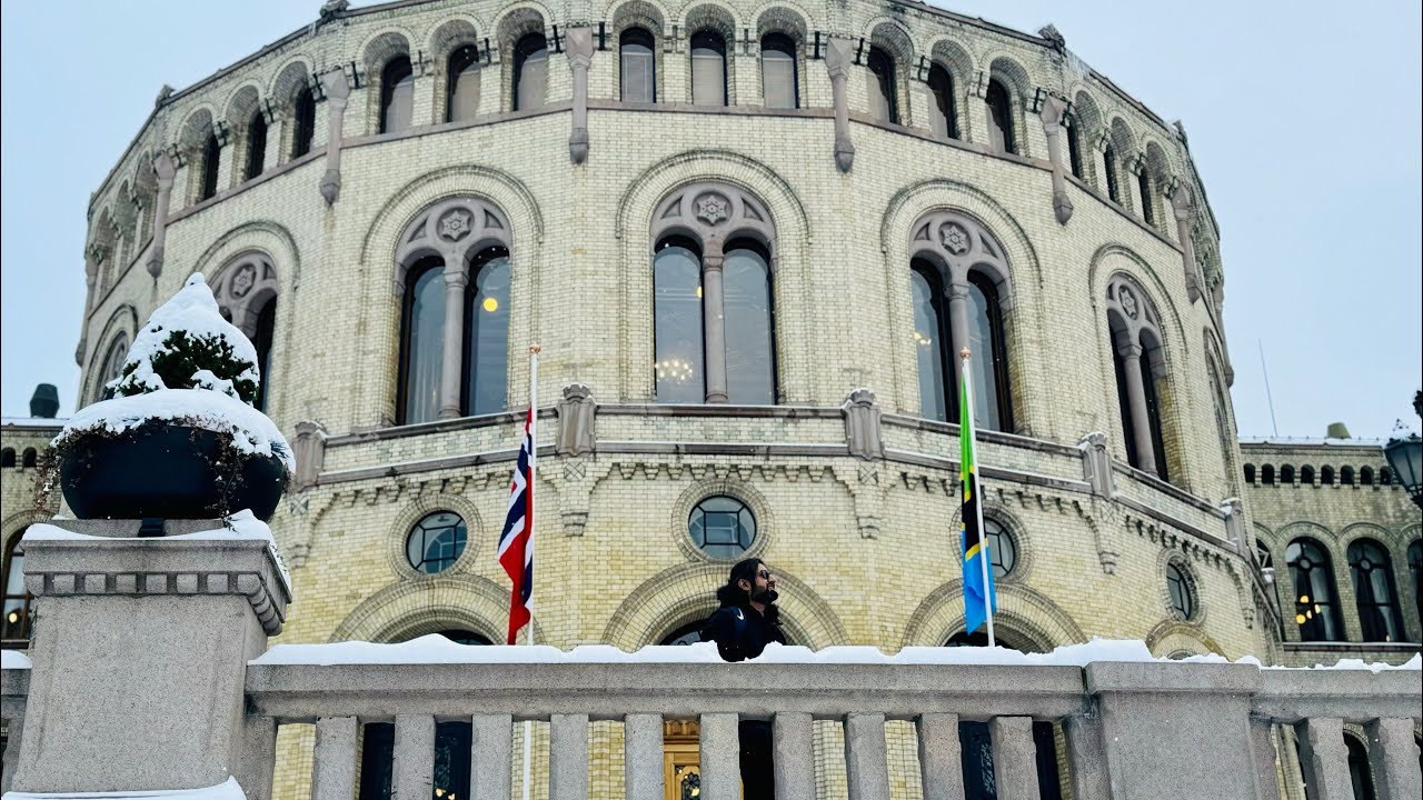 A Day in the capital of Norway! #oslo #travel #snow #friends #norway #europe