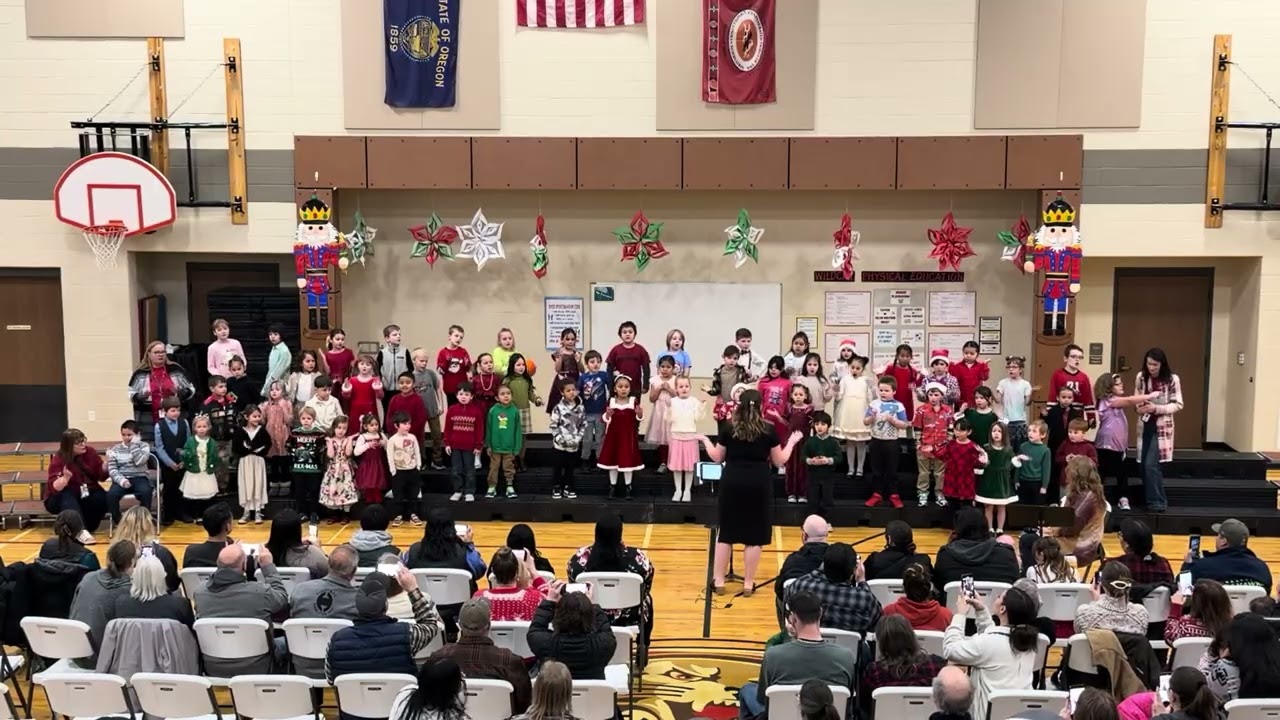 Washington Elementary Grade 1 Winter Concert 2025