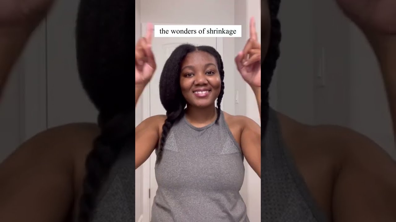 Why I Keep My Natural Hair Stretched! Shrinkage is REAL!