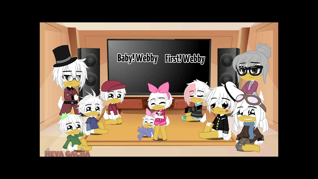 Ducktales react to AU’s [Webby] ^part7^- Original- 🇺🇸/🇫🇷