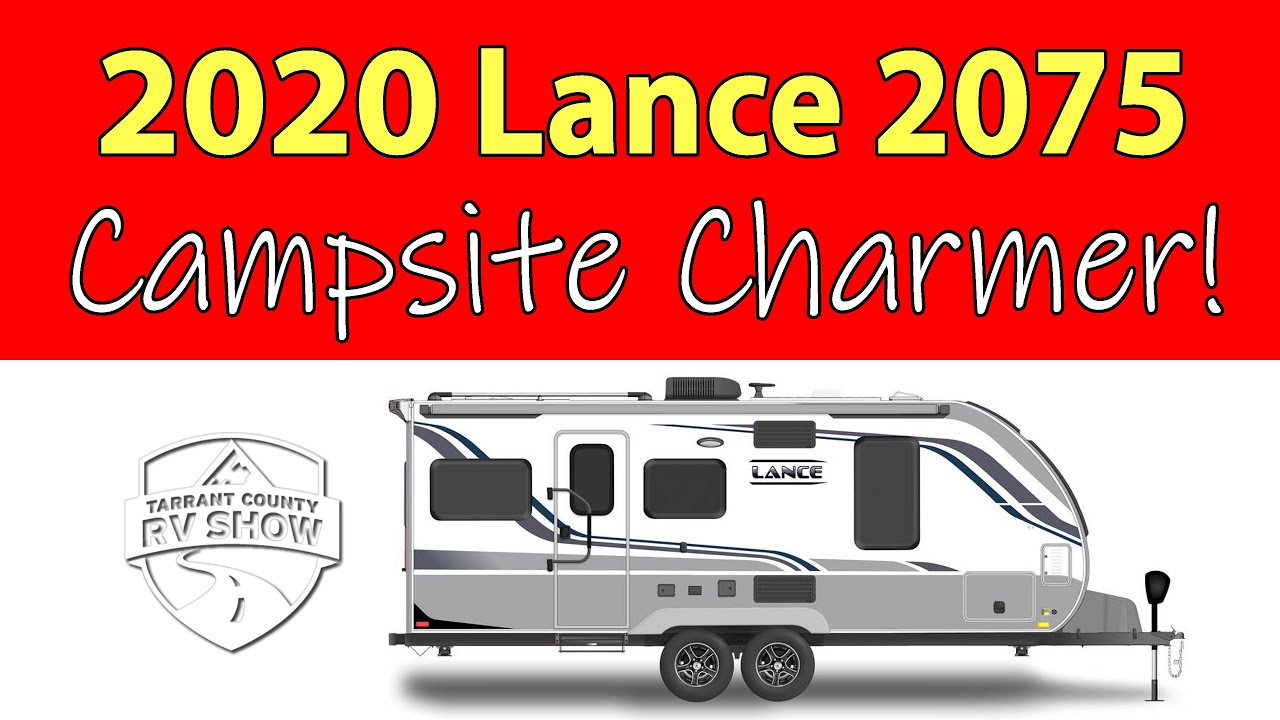 2020 Lance 2075 Travel Trailer - NO VOICE OVER - Tarrant County RV Show - 4k UHD