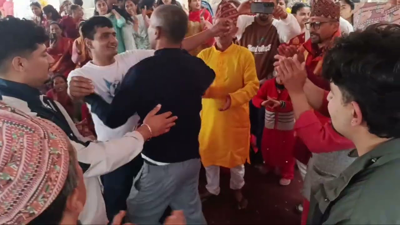 Devotional Trance During Bhajan at Bhattarai Kul Puja in Pokhara | Descendants of Sage Vashistha