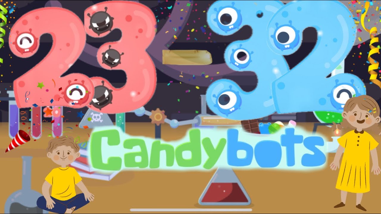 🥳CANDYBOTS 23-32 NUMBERS WITH MARIANDAUTISM..🎉🎉