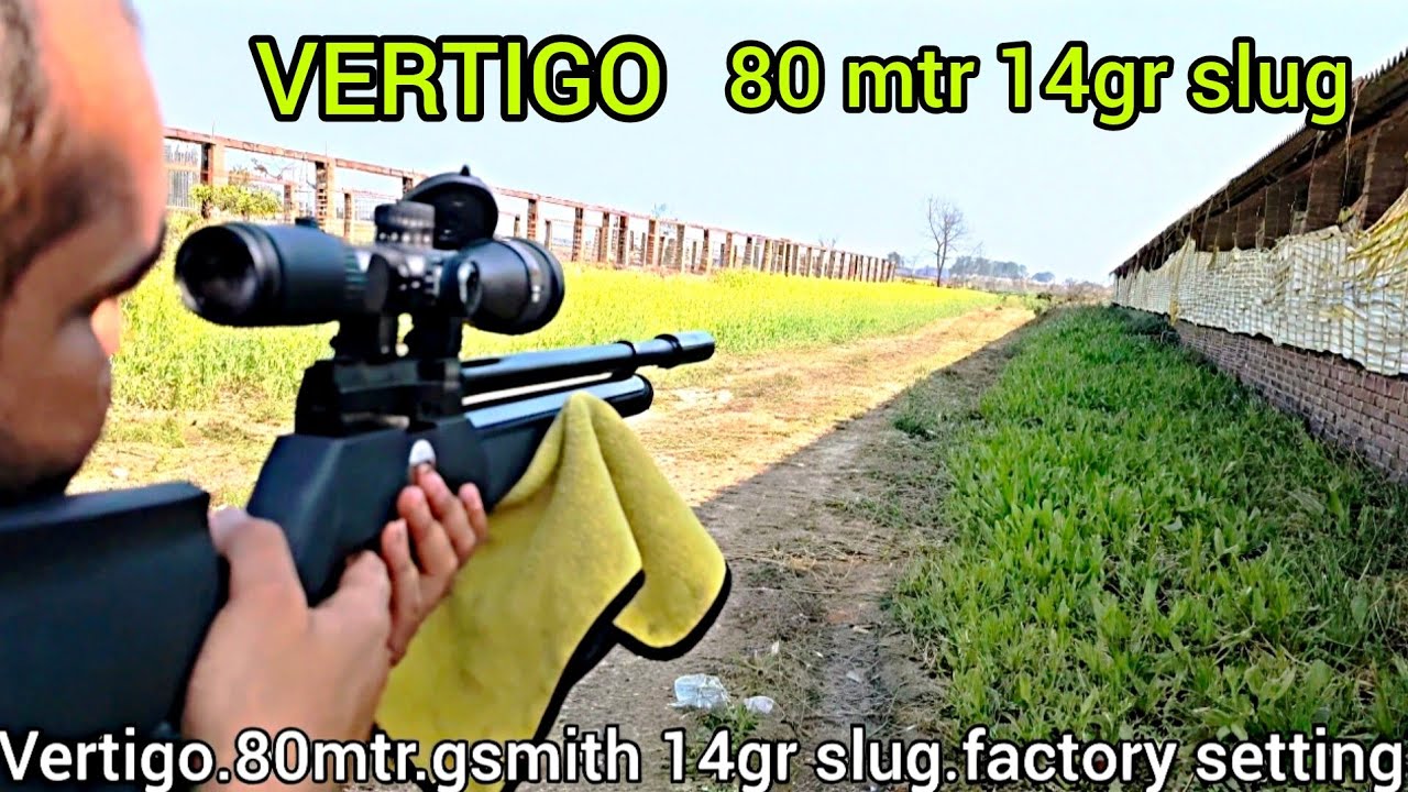 80 Meters VERTIGO with 14gr Gsmith slug 