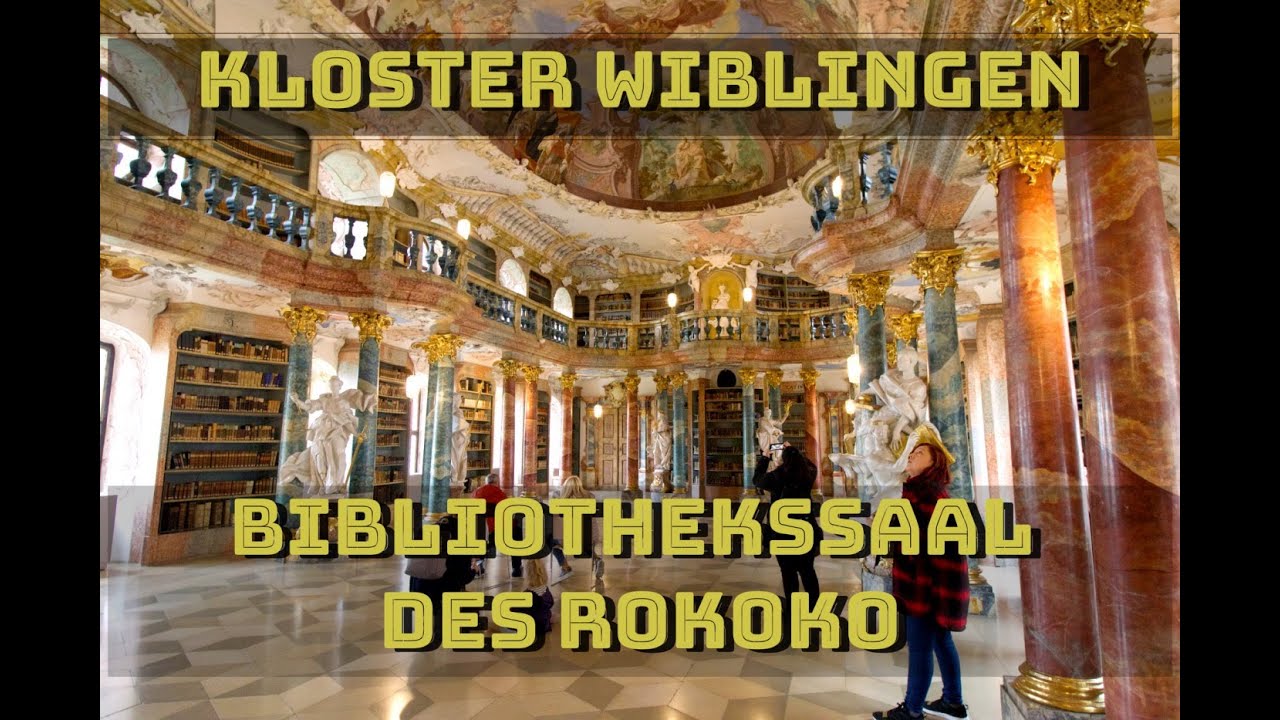 Library Hall of Wiblingen Convent - a pearl of the Rococo period