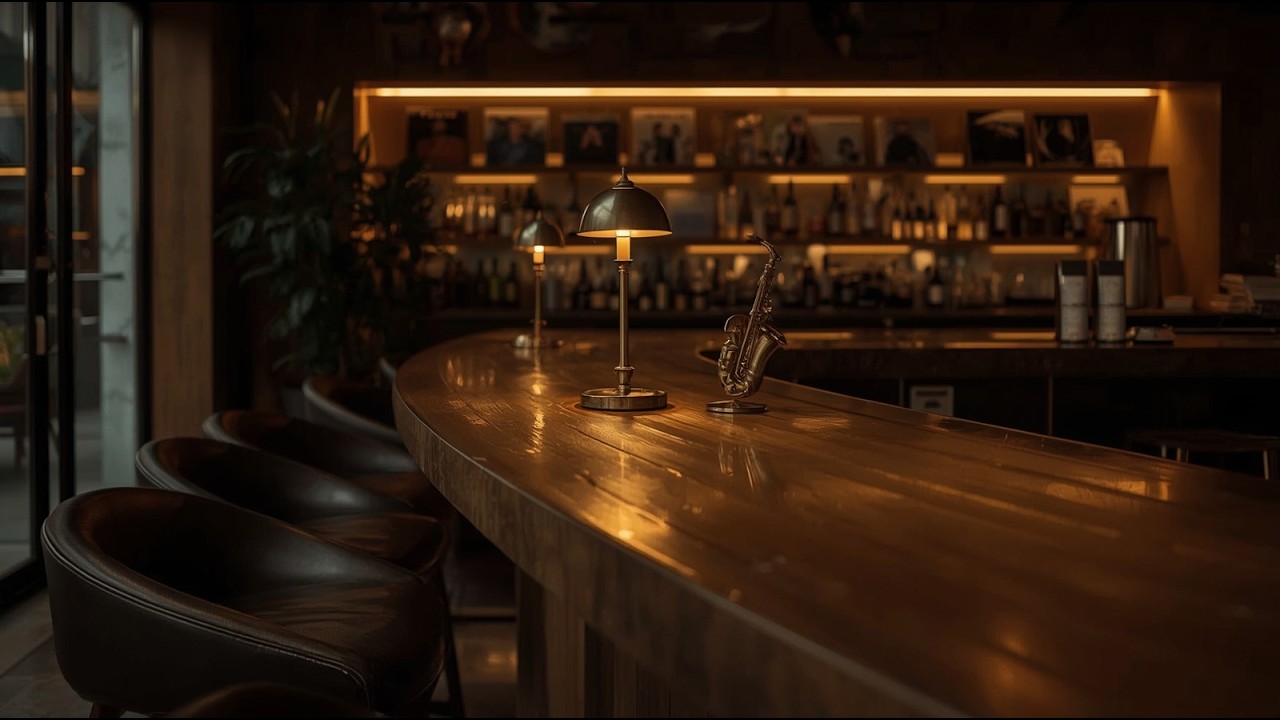 Elegant Funky Jazz with Sax in a Modern Café Lounge | Calm Focus & Relaxation