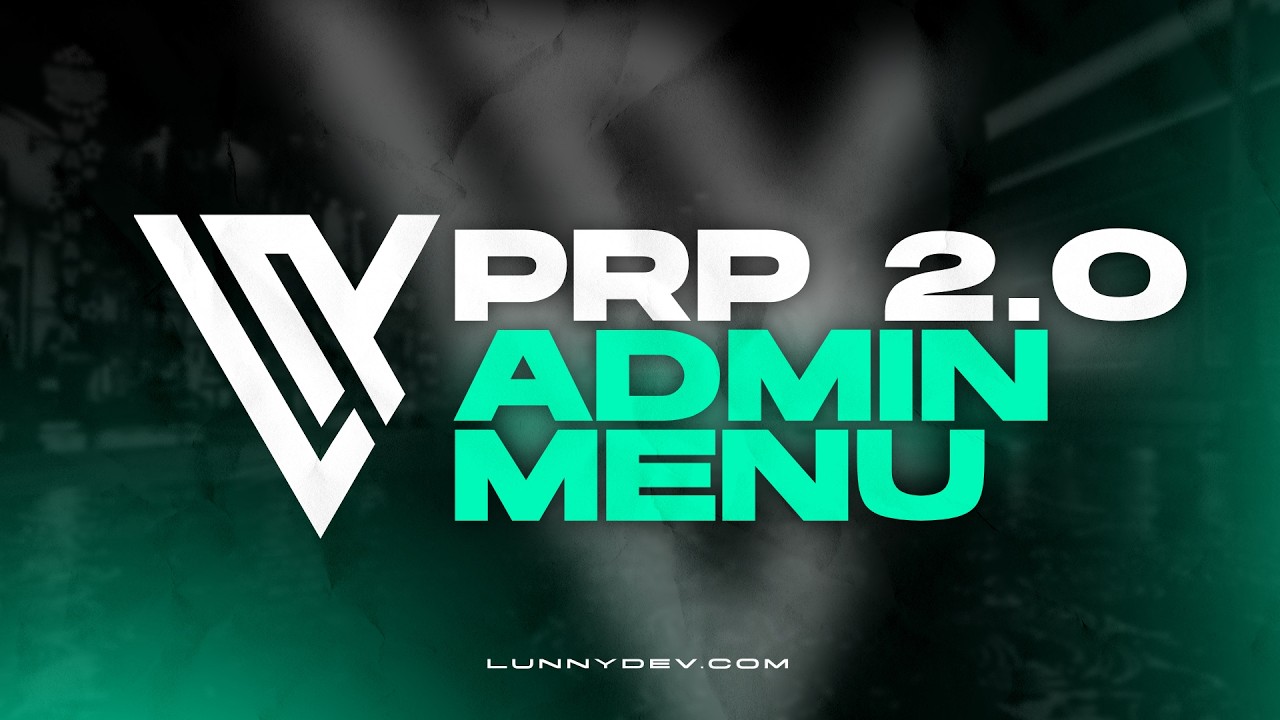 FiveM - Prodigy 2.0 RP Inspired Admin Menu |  