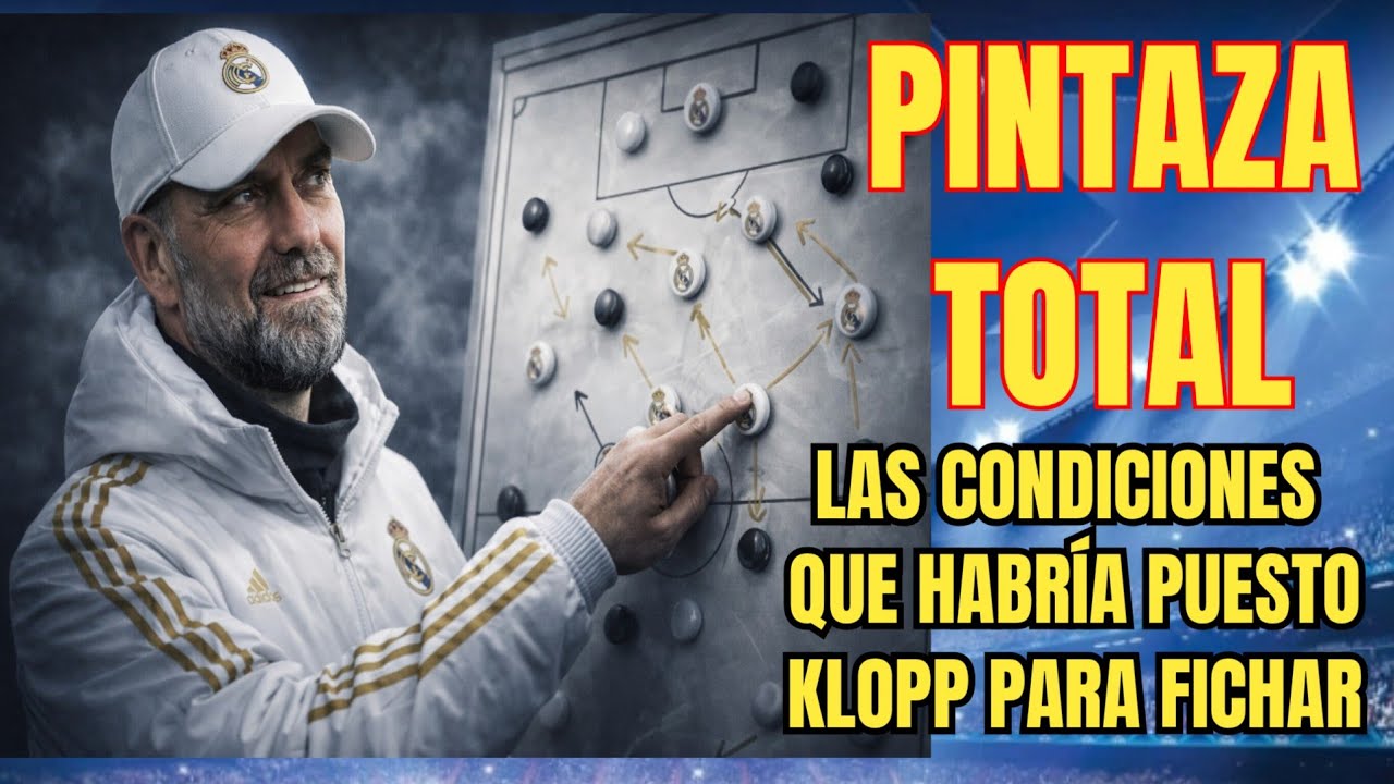 🚨Las CONDICIONES que pone Klopp para venir al R.Madrid 