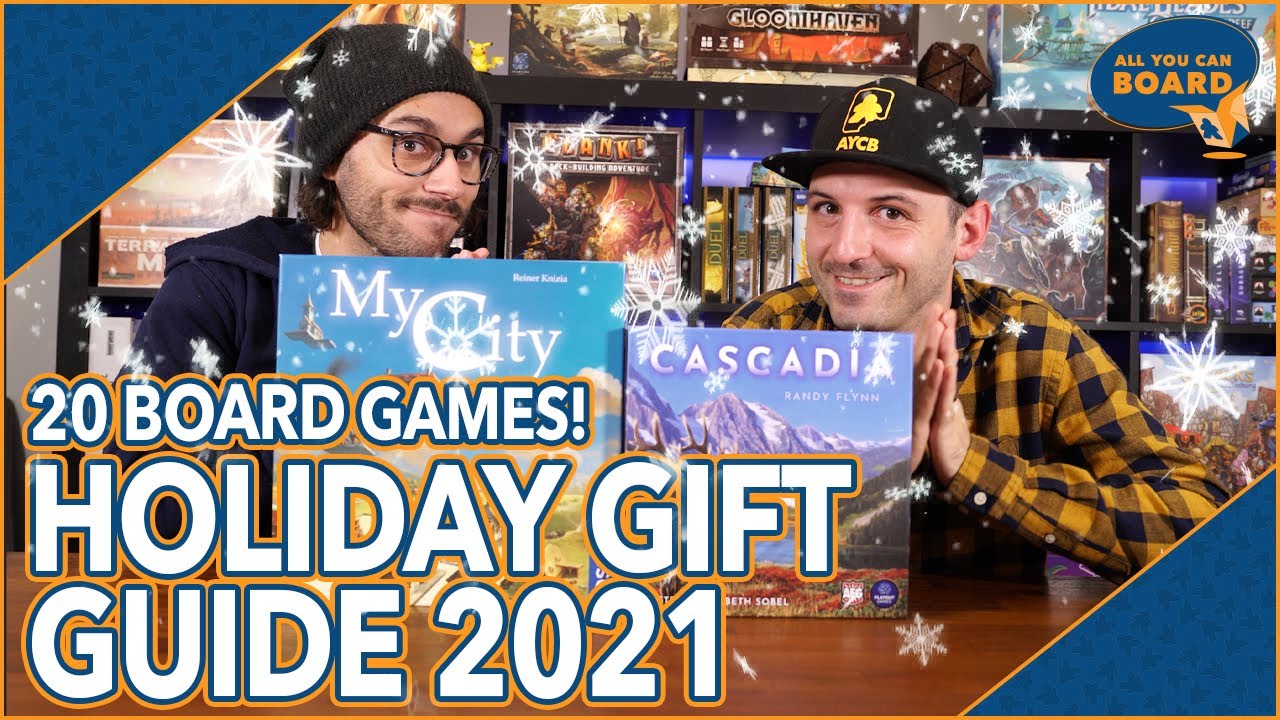 Holiday Gaming Gift Guide 2021 | 20 Board Games We Recommend as Gifts this Holiday Season!