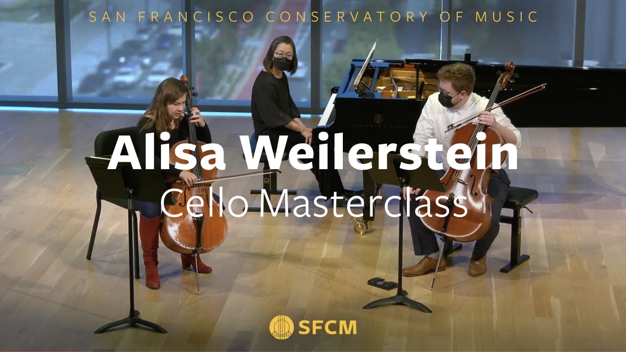 Alisa Weilerstein Cello Masterclass at SFCM