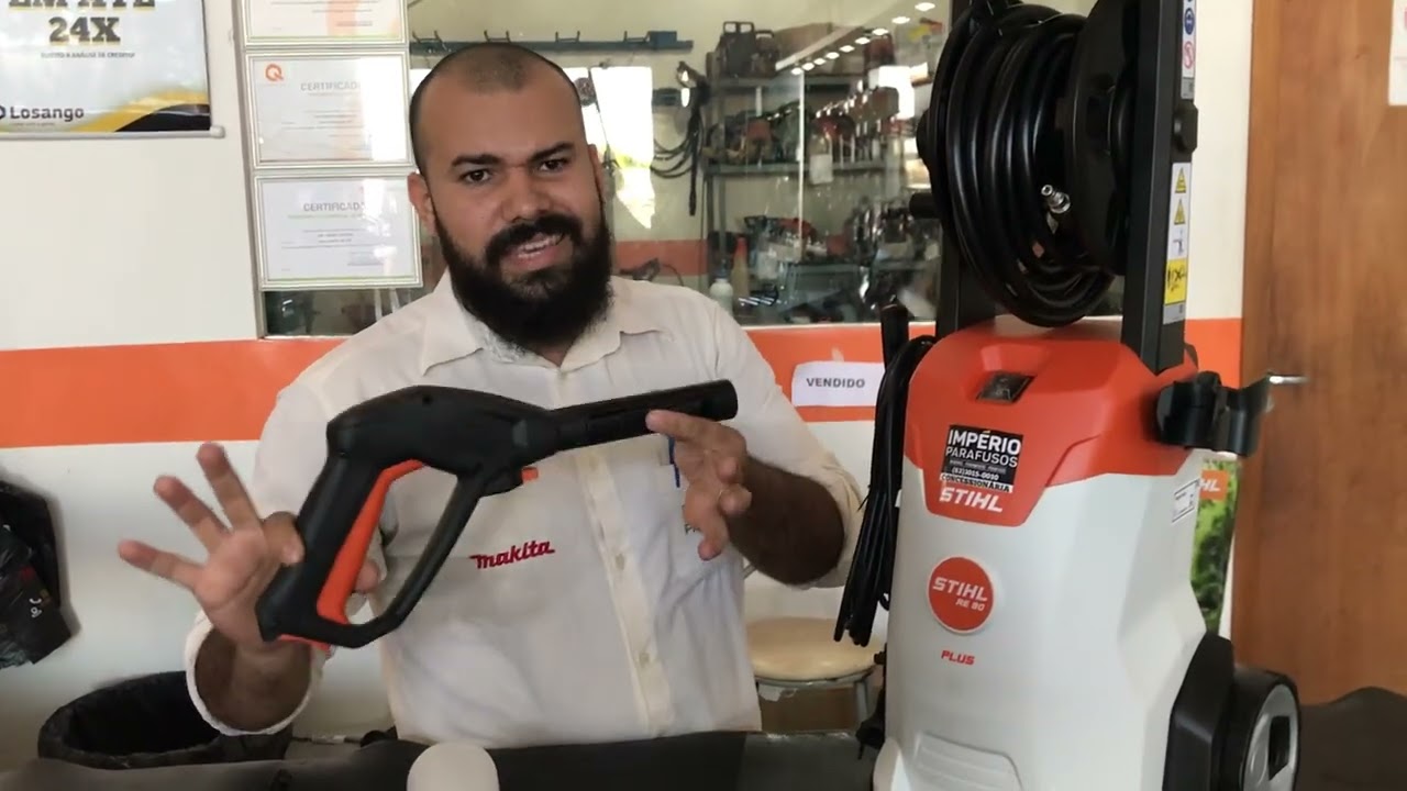 Entrega técnica lavadora RE 90 Plus