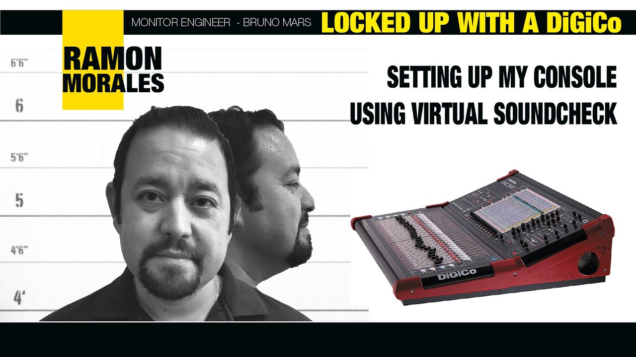 Ramon Morales Locked Up With A DiGiCo