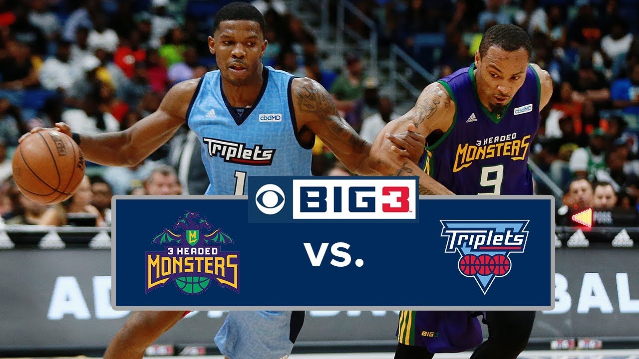 BIG3 Playoffs | 3 Headed Monsters vs. Triplets | Full Game Cutdown