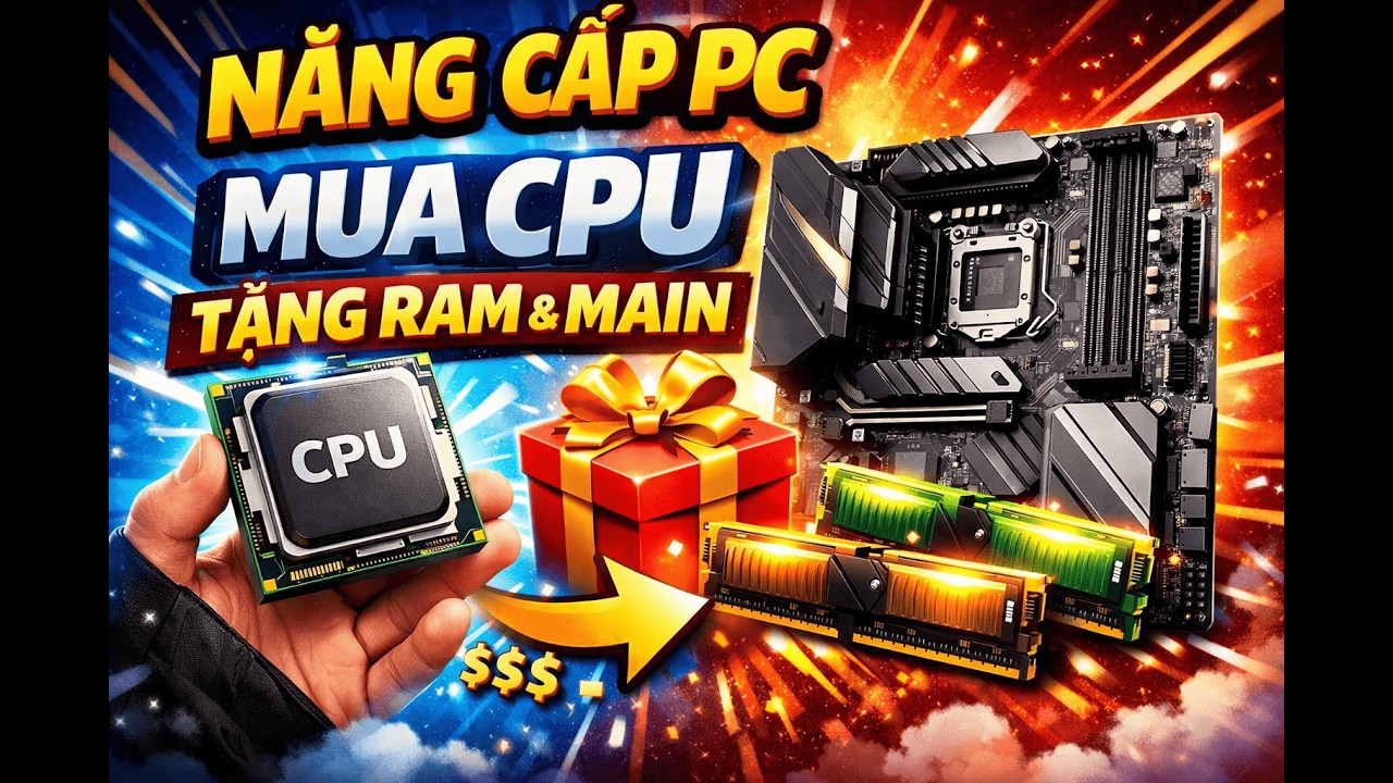 Mua CPU Cũ Được Tặng RAM & Main – Kèo Thơm Hay Cú Lừa?