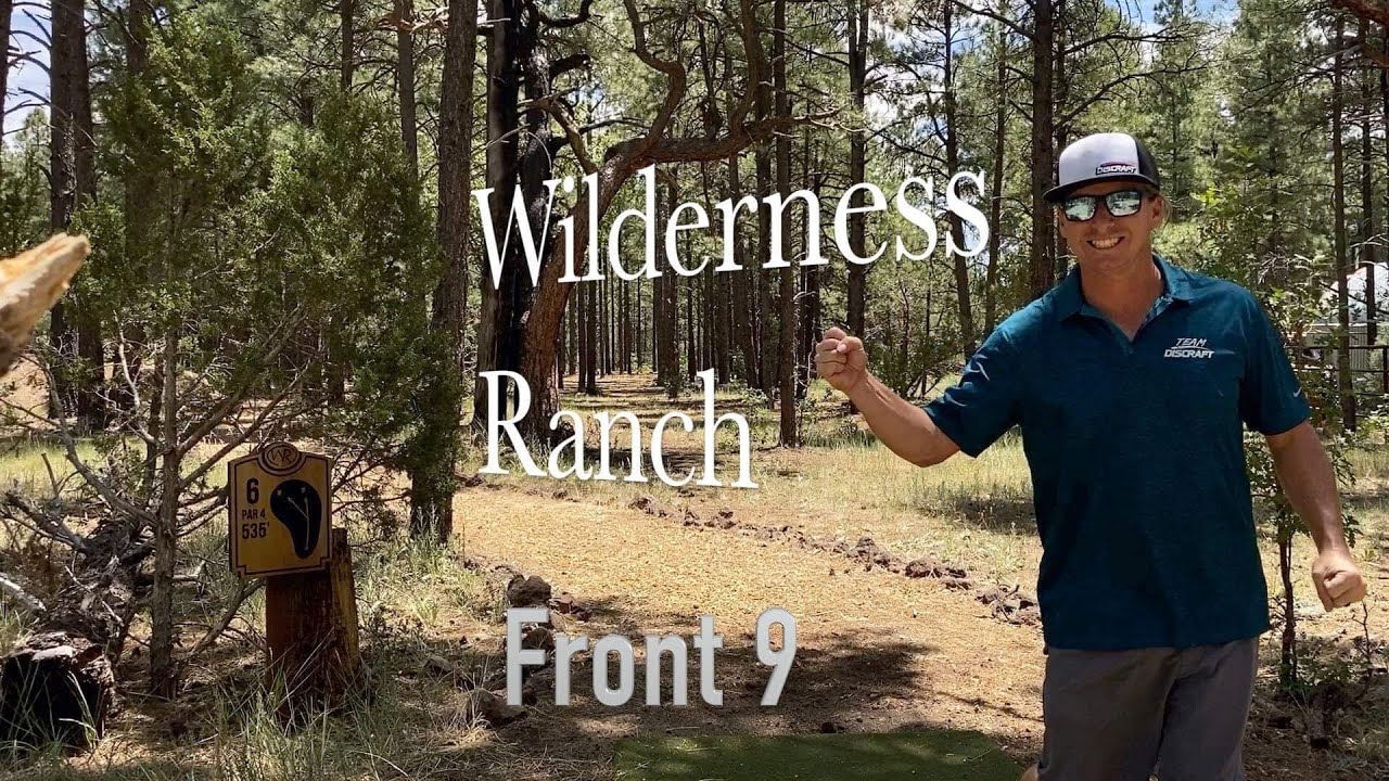 Wilderness Ranch disc golf course round preview F9