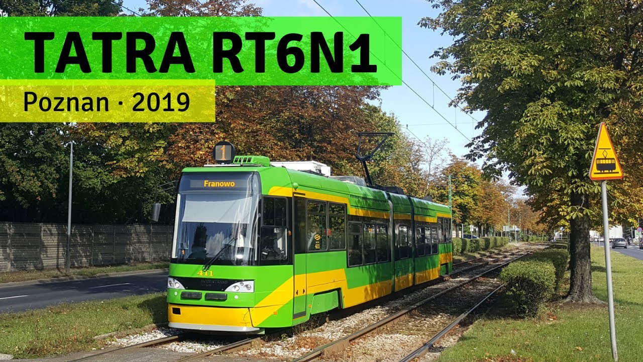 Stra&szlig;enbahnen in Poznan (Posen): Tatra RT6N1 - Die modernsten 