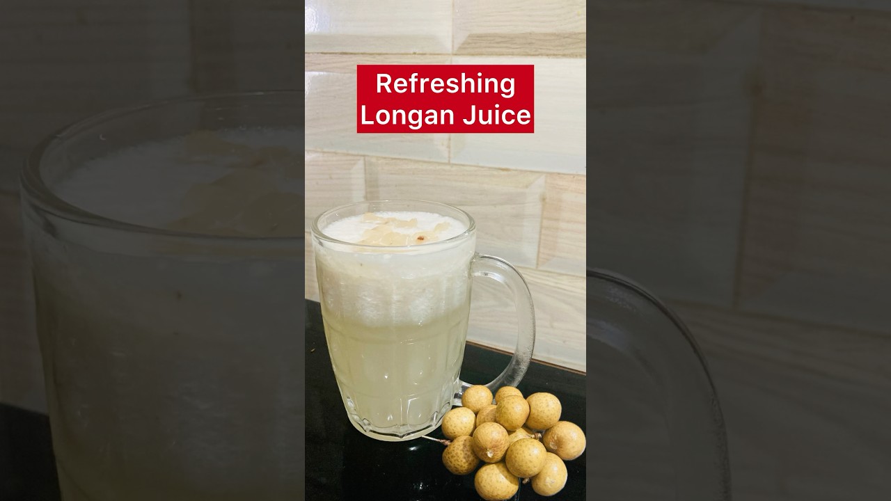 Refreshing Longan Juice | Simple Home Cooking